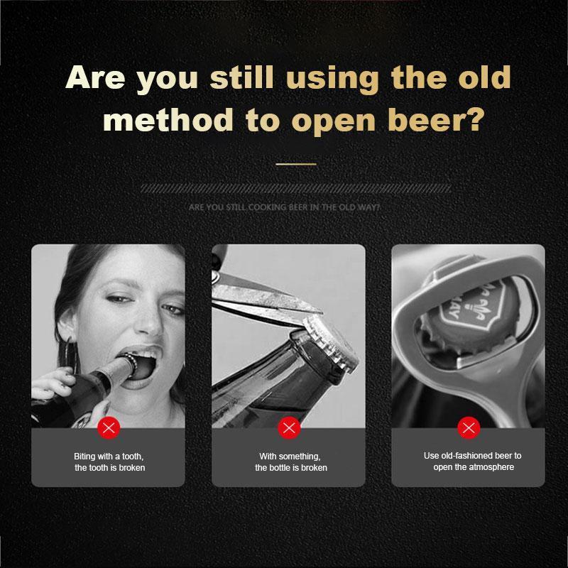 🎉 Oferta 2026 — ¡Más de 33.700 vendidos! 🍻 Abrebotellas automático de acero inoxidable