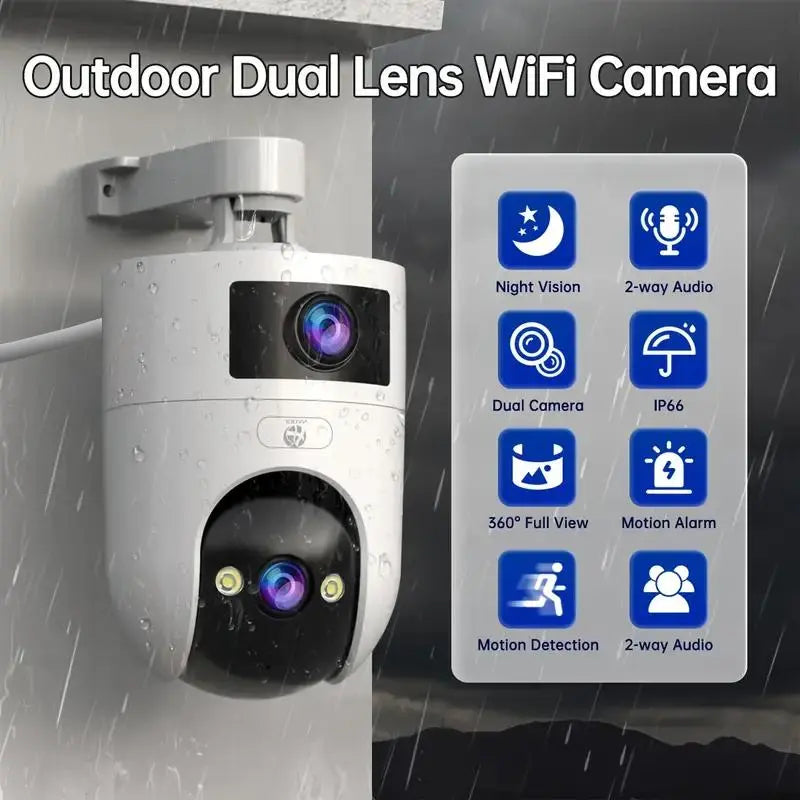 ⏳Time-Limited Special⏰Dual-Lens Security Camera – From £24.99! 360° view, human detection & color night vision. Smart home protection – stock up & save! 🏠✅