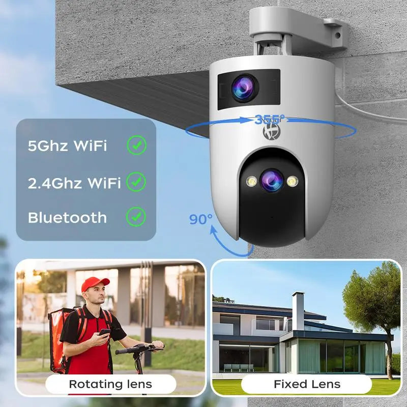 ⏳Time-Limited Special⏰Dual-Lens Security Camera – From £24.99! 360° view, human detection & color night vision. Smart home protection – stock up & save! 🏠✅