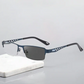 🔥Venta directa🔥Zafiro de alta dureza anti-azul progresivo Lejos y cerca Gafas de lectura de doble uso