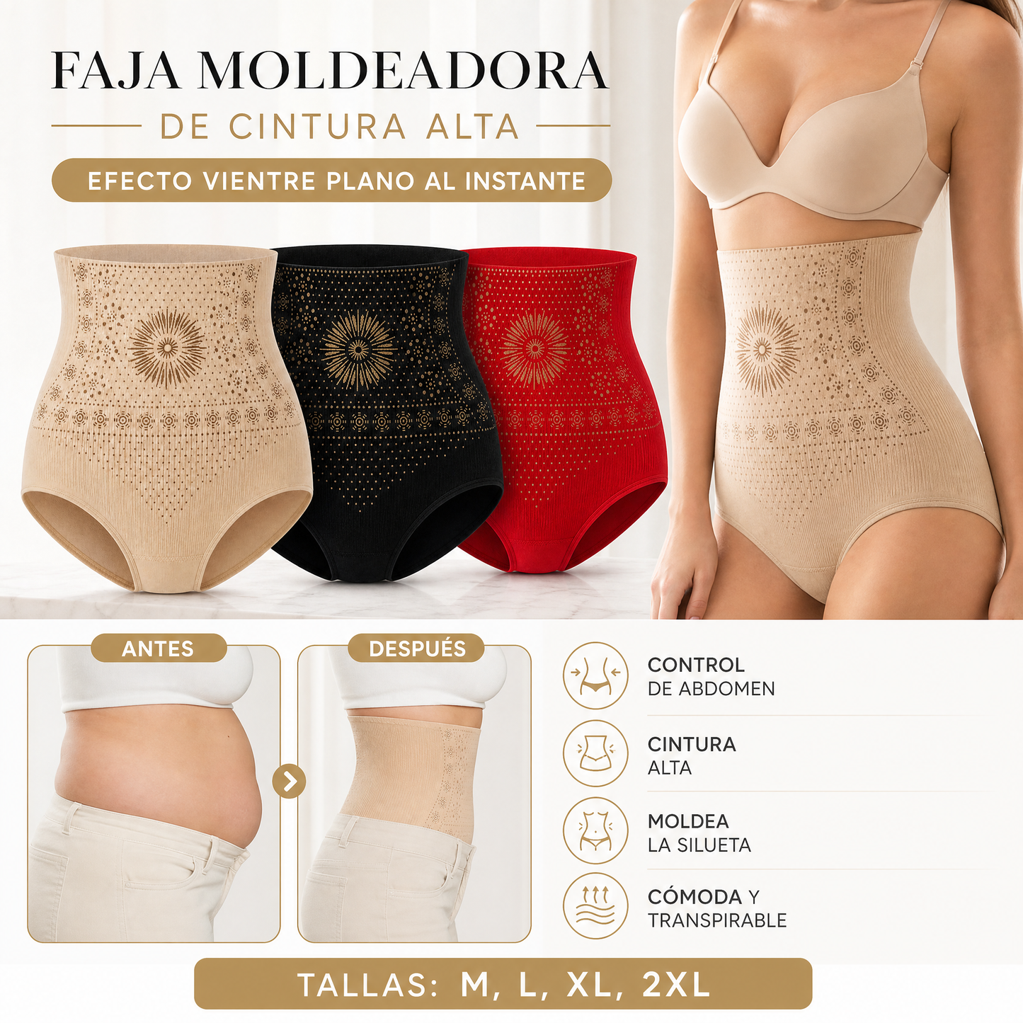 🥳 ¡Promociones imperdibles en 2026! 💞Shorts moldeadores de cintura alta