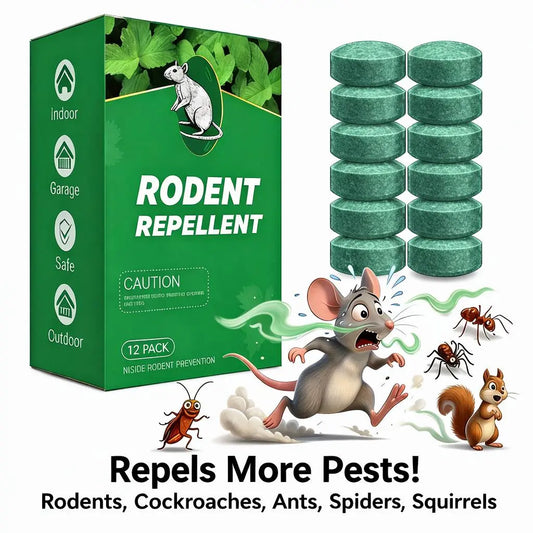 🐍🚫 ¡OFERTA 50% OFF! Pastillas Repelentes de Plagas – Protección Total para tu Hogar
