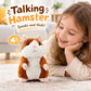 Peluche de Hámster Parlante – Repite lo que Dices con Movimiento de Cabeza