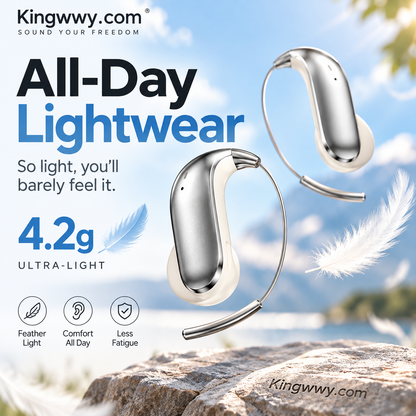 🎁Nuevos Lanzamientos 2026 50% OFF💥Auriculares Bluetooth 6.0 – Ultraligeros 4.2g, apenas los sientes. 48H de batería, resistencia al sudor IPX5. Perfectos para correr y escuchar a diario. ⚡✨