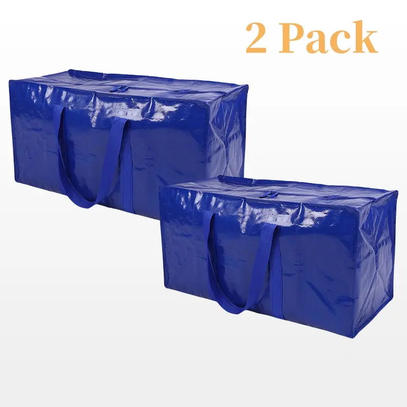🏠🛍️ Bolsa multifuncional y resistente XL para almacenamiento y mudanzas ✈️
