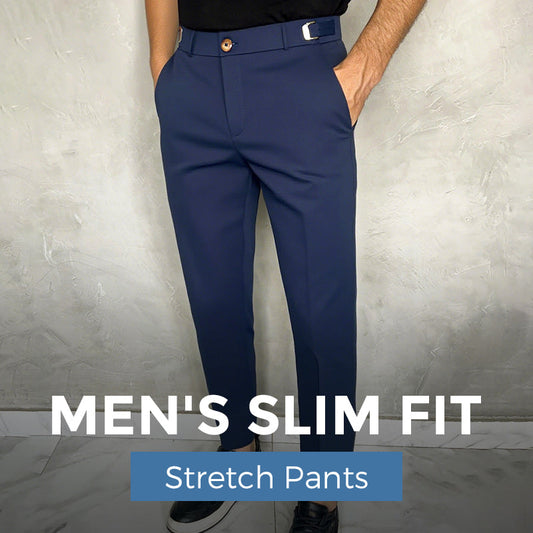 ⏳🔥 ¡OFERTA LIMITADA! Pantalones Slim Fit Elásticos para Hombre