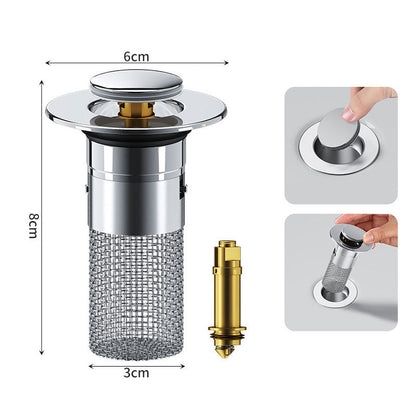 ⏳🔥¡50 % DE DESCUENTO POR TIEMPO LIMITADO! ⏰ 🛠️✨ Filtro de Drenaje de Piso de Acero Inoxidable – Durable y Fácil de Limpiar 🔧