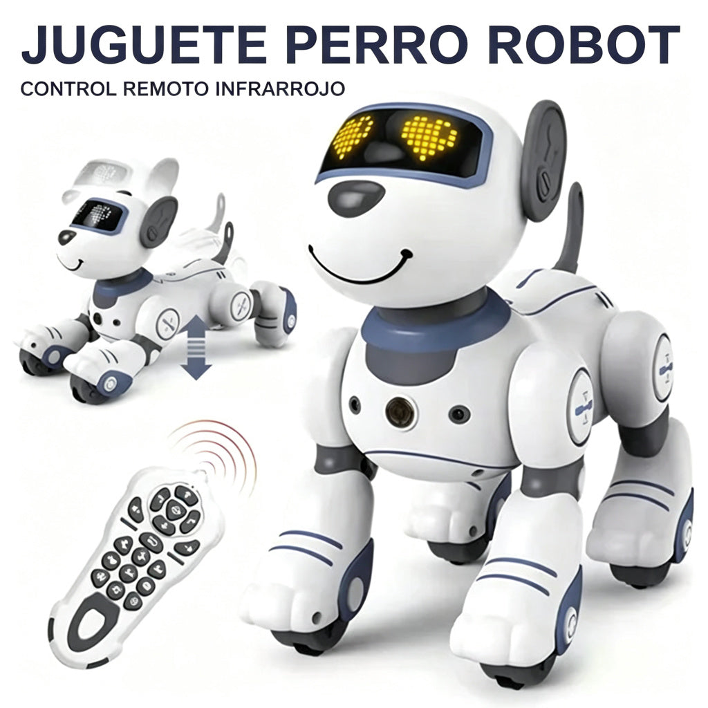 ⏳🔥¡50 % DE DESCUENTO POR TIEMPO LIMITADO! ⏰ Juguete robot para perro controlado a distancia para niños