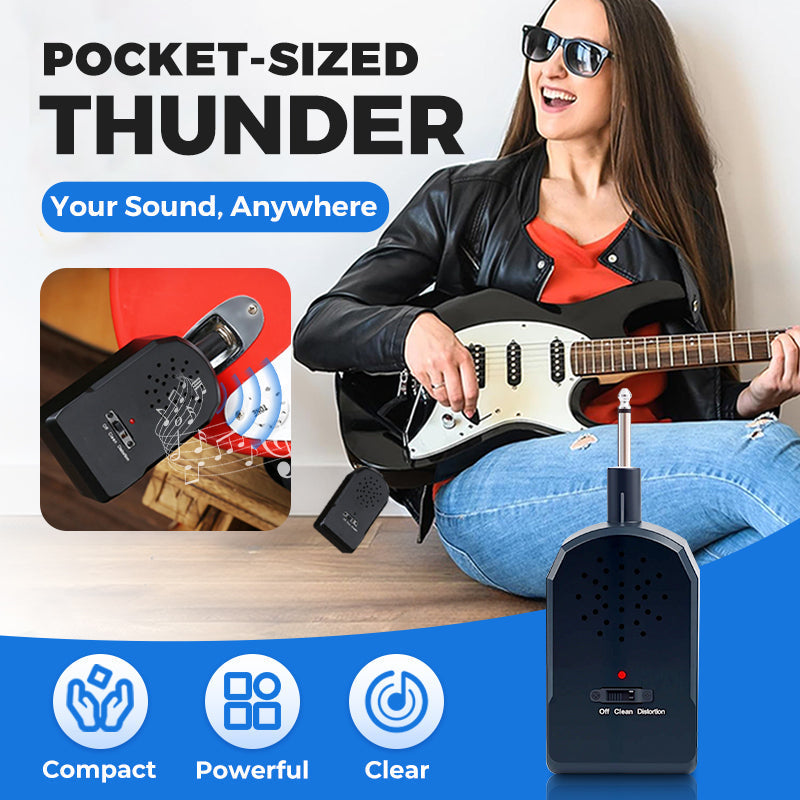 🌆 ¡COMPRA 2 Y LLÉVATE 1 GRATIS! Mini amplificador de guitarra portátil 30 W de sonido HD