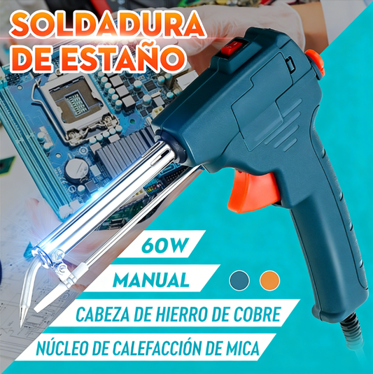 ⏰ ¡Oferta Limitada 50% OFF! 🚀 Pistola de Soldar – Herramienta de Bricolaje Indispensable para Reparaciones y Proyectos DIY 🔧✨