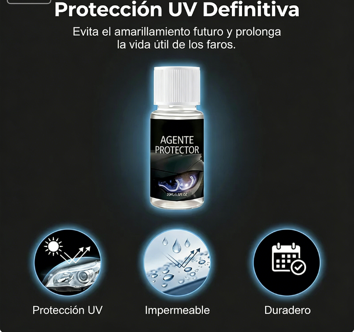 ⏰ ¡Oferta Limitada 50% OFF! 🚗 Kit Profesional para Restauración de Faros de Coche – Recupera Brillo y Claridad Fácilmente ✨🔧