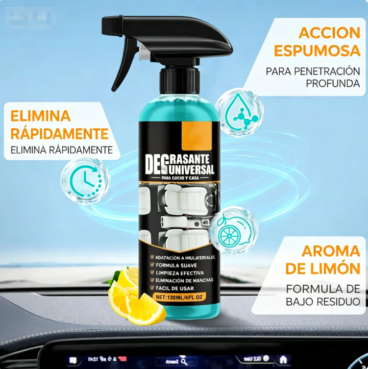 ⏰🔥 ¡Oferta Especial 50% OFF! 🧼 Spray Desengrasante Multiusos – Limpieza Rápida y Eficaz en 1 Segundo ⚡✨