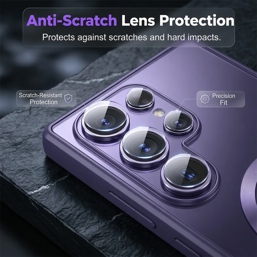 📱🧲 ¡50% DE DESCUENTO! Funda Magnética para Samsung Galaxy S26 Ultra / S25 / S24 – Mate AG Suave, Cierre Magnético Instantáneo y Protección Total de Cámara ✨