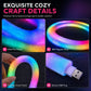✨ Save 50%! 🌟 Faux Fur Neon Light Strip – 360° all-round glow ✨