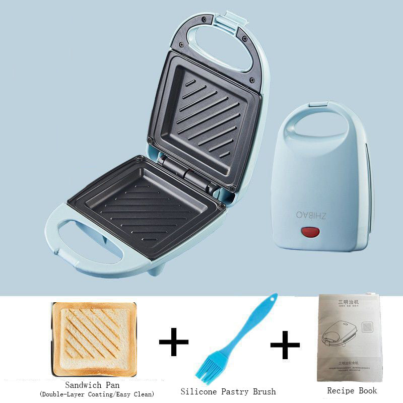 ⚡️Sandwichera Compacta de Calentamiento Rápido🥪 - Placas Antiadherentes Desmontables, Operación con Un Solo Toque (Encimera Compacta)