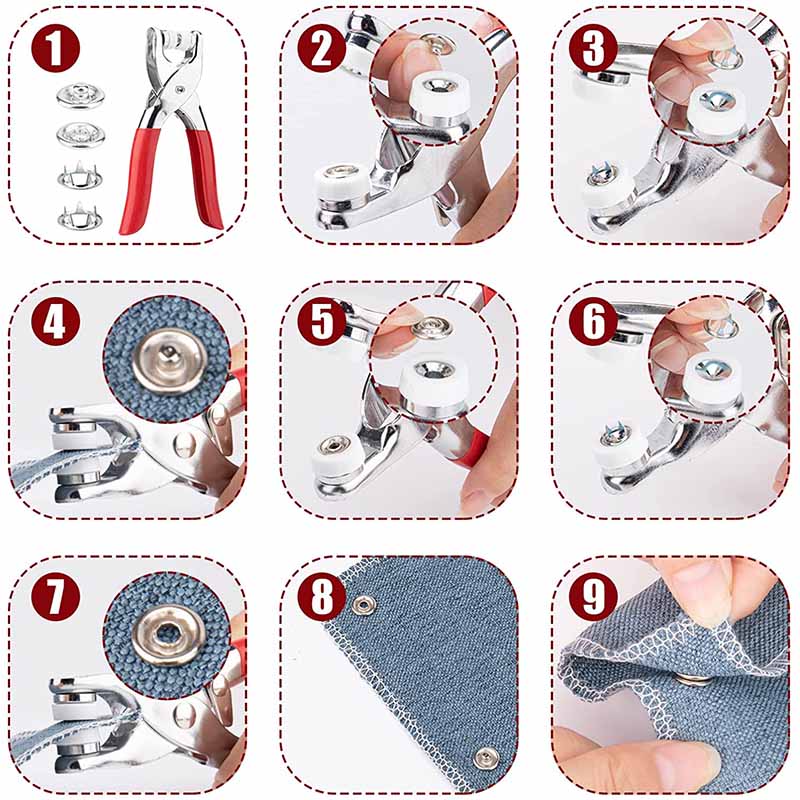 🔧✨ ¡50% DE DESCUENTO! Juego de Botones a Presión de Metal con Alicates de Sujeción – Herramienta Práctica y Resistente para Reparaciones y Proyectos DIY 🛠️🌟