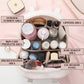 Bolsa de Maquillaje con Forma de Concha de Múltiples Capas