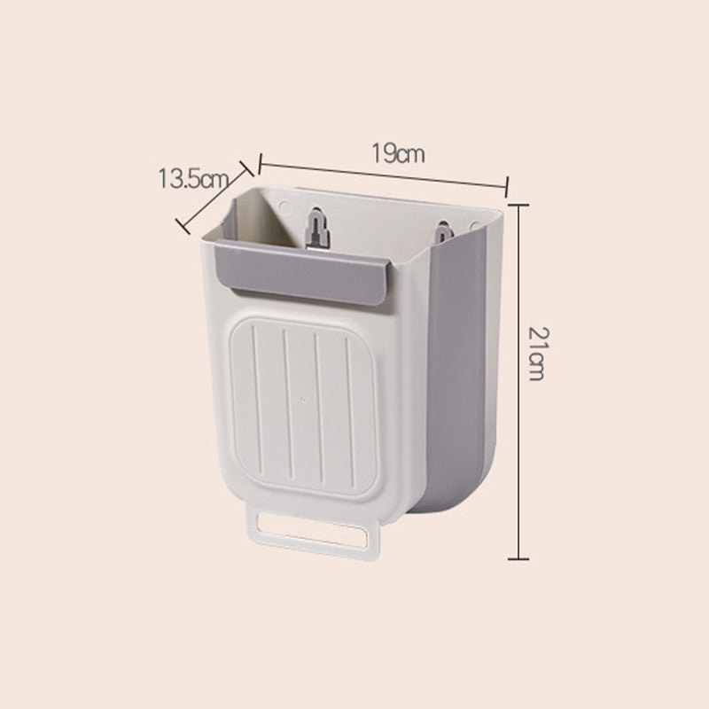 ⏳🔥¡50 % DE DESCUENTO POR TIEMPO LIMITADO! ⏰ Cubo de basura plegable y colgante multiusos para la cocina