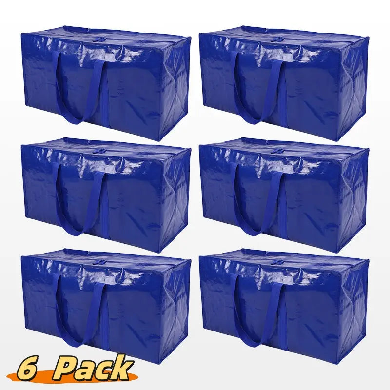 🏠🛍️ Bolsa multifuncional y resistente XL para almacenamiento y mudanzas ✈️