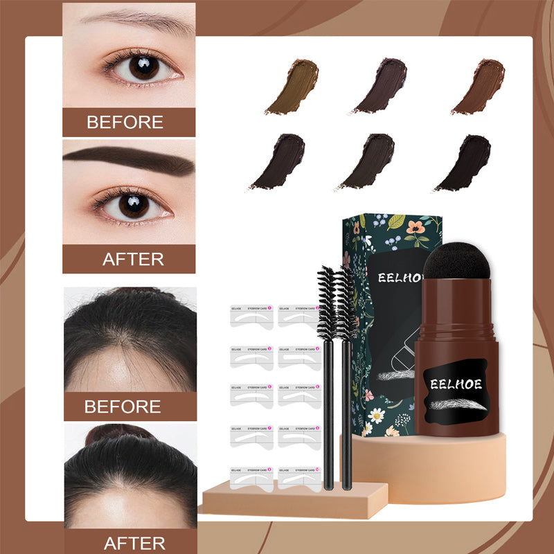 Kit de plantilla y sello para cejas perfectas | Diseño rápido y natural