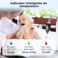 🚿 Compra 3 y lleva 1 gratis 💧 Cabezal de Ducha con Indicador LED - Muestra la Temperatura del Agua con Colores, Fácil Instalación y Ahorro de Energía 🌈📦
