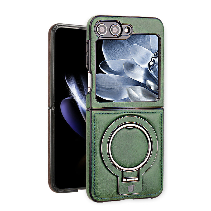Funda magnética de cuero PU de lujo con soporte para Samsung Z Fold & Z Flip