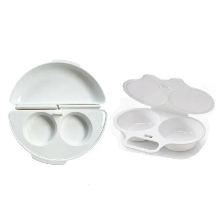 🍳 50% dto. Utensilio 2 en 1 para microondas – cocina huevos en minutos, sin sartenes. Desayuno rápido y fácil de limpiar! ⏱️✨