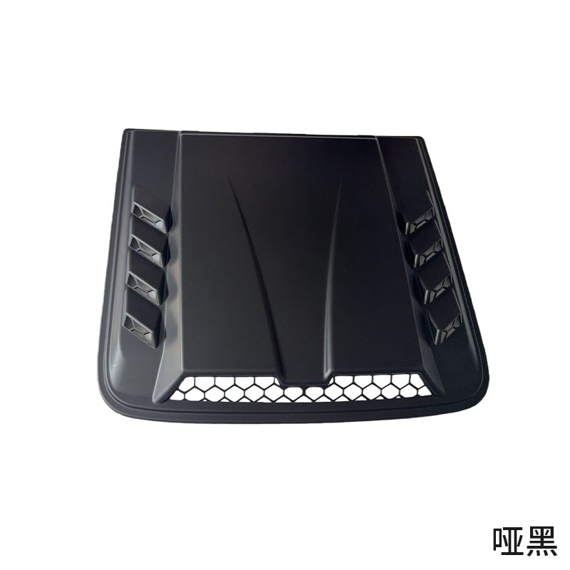 2026 Nuevo Negro Universal Toma de Aire para Capó - Entrada de Aire para Motor de Auto para Chevy Silverado, Colorado, Ford F-150/F-250/F-350, Dodge Ram 1500/2500/3500 (Accesorio de Decoración Exterior Automotriz)