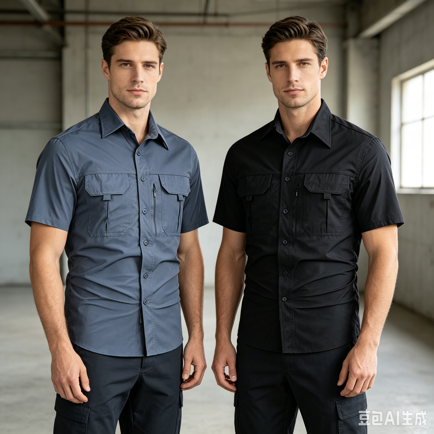 Men's Short Sleeves Cargo Shirts