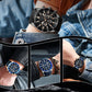 💎Reloj de cuarzo multifuncional resistente al agua para hombre