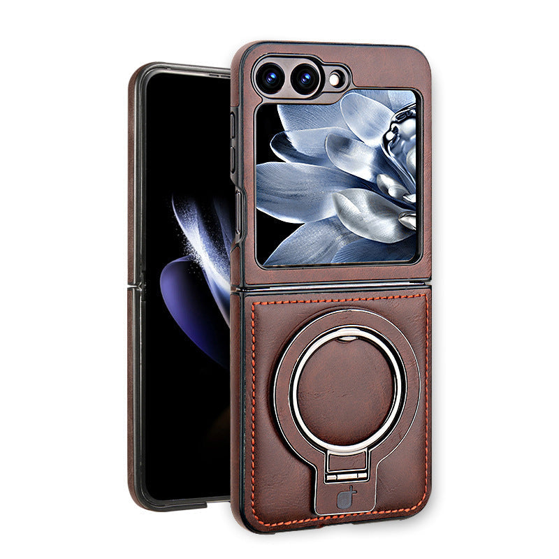 Funda magnética de cuero PU de lujo con soporte para Samsung Z Fold & Z Flip