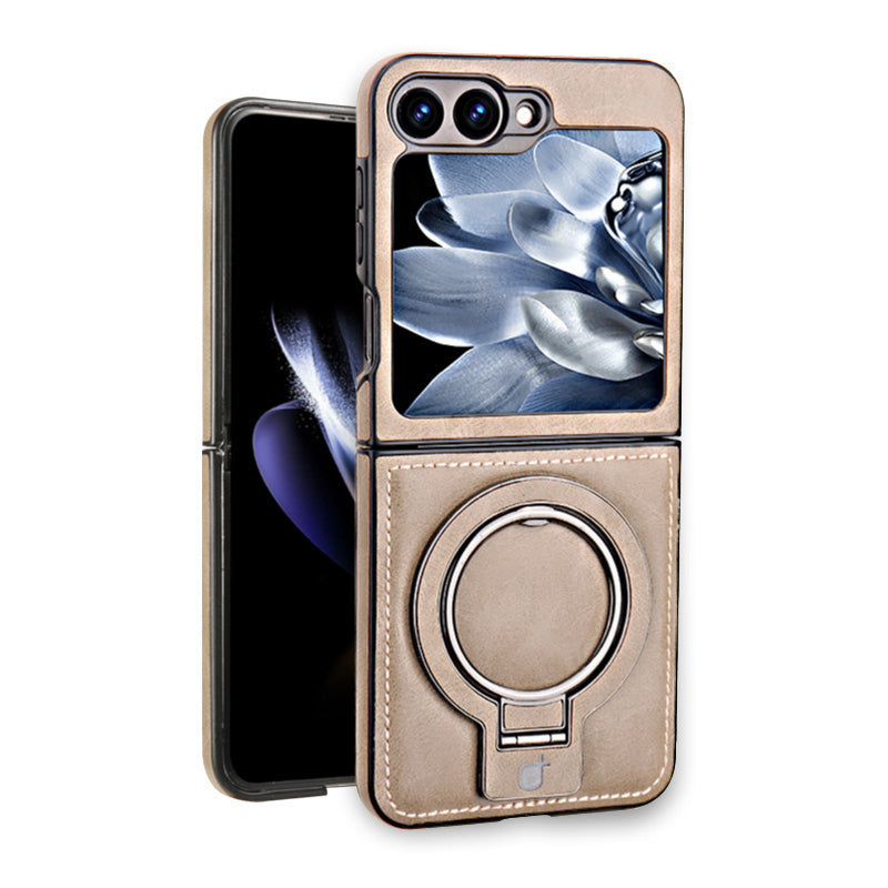 Funda magnética de cuero PU de lujo con soporte para Samsung Z Fold & Z Flip