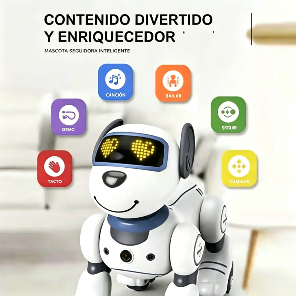 ⏳🔥¡50 % DE DESCUENTO POR TIEMPO LIMITADO! ⏰ Juguete robot para perro controlado a distancia para niños