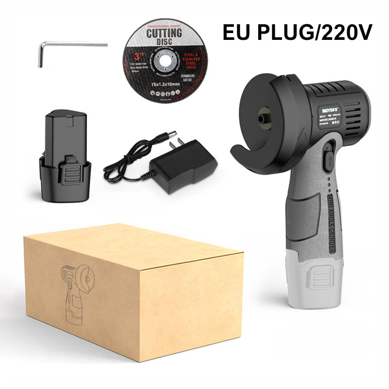 🔧 Mini Amoladora Angular Inalámbrica de 12V – 3 en 1 Corta Lija y Pule, Herramienta Compacta DIY ✨