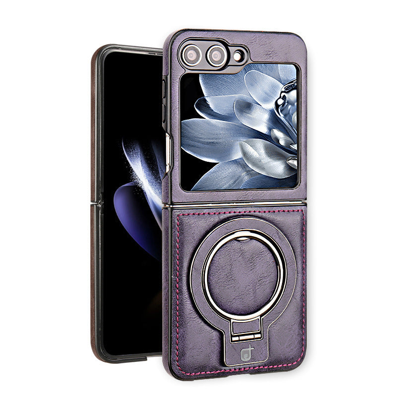 Funda magnética de cuero PU de lujo con soporte para Samsung Z Fold & Z Flip