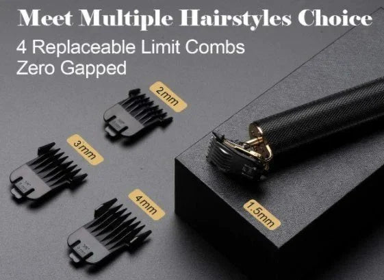 Cortapelos inalámbrico Zero Gapped Cortadora de pelo