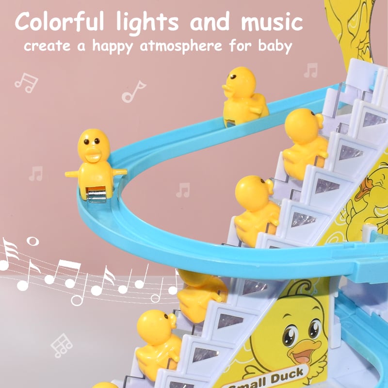 🎉 Oferta 2026 — ¡Más de 44,000 Vendidos!💞 Juguete Patito Sube Escaleras – Diversión y Aprendizaje Combinados 🐤