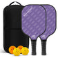 🥎 ¡50% DTO AHORA! Set de Pickleball Degradado – 2 Palas de Fibra de Vidrio, 4 Pelotas y Bolsa Portadora – Aprobado USAPA, Ligero y Perfecto para Principiantes y Adultos, Interior y Exterior ✨