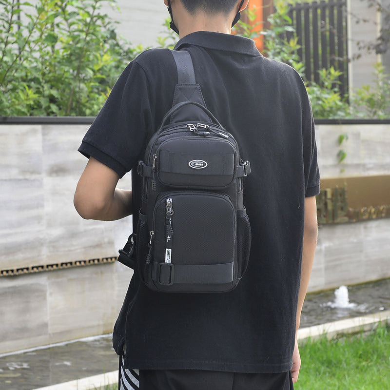 2025 Bolso de pecho casual de tela Oxford ajustable