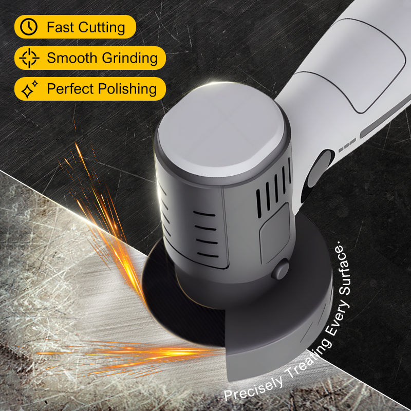 🔧 Mini Amoladora Angular Inalámbrica de 12V – 3 en 1 Corta Lija y Pule, Herramienta Compacta DIY ✨