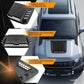 2026 Nuevo Negro Universal Toma de Aire para Capó - Entrada de Aire para Motor de Auto para Chevy Silverado, Colorado, Ford F-150/F-250/F-350, Dodge Ram 1500/2500/3500 (Accesorio de Decoración Exterior Automotriz)