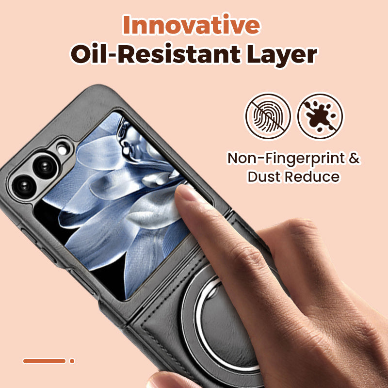 Funda magnética de cuero PU de lujo con soporte para Samsung Z Fold & Z Flip