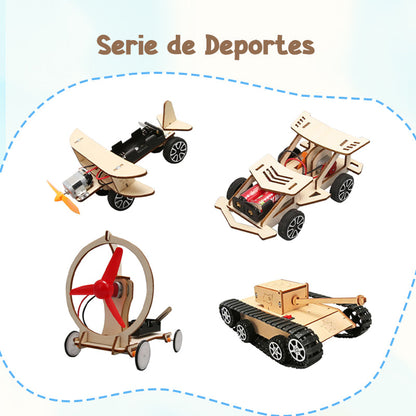 🔥Hot🛠️ Assale🔥Kit de Construcción de Madera STEM para Niños