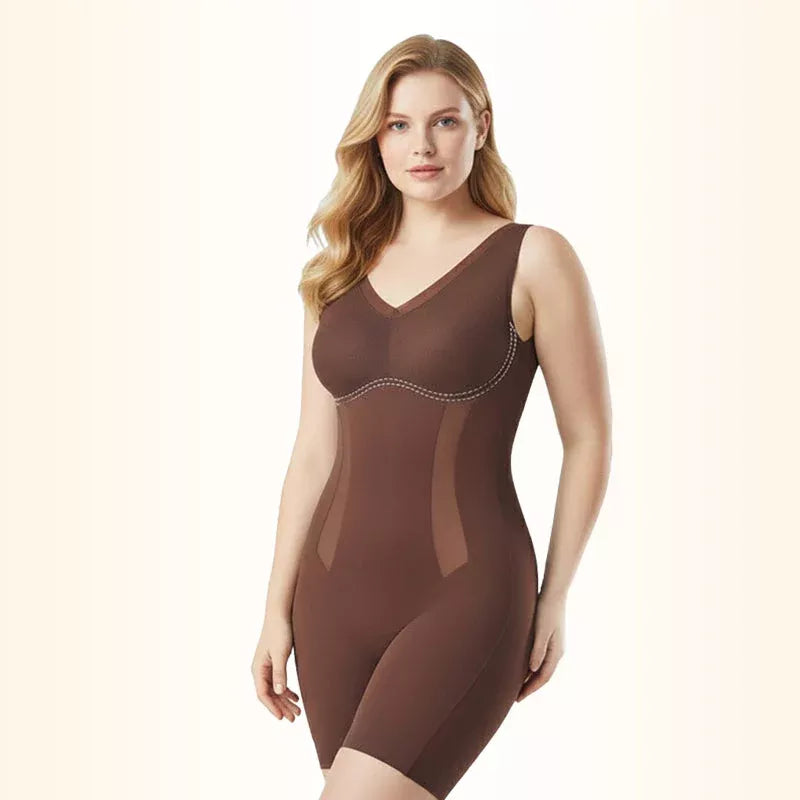 💫 BODY moldeador de abdomen: tejido sin costuras y transpirable, efecto adelgazante instantáneo, uso cómodo durante todo el día para una silueta favorecedora 🌸✨
