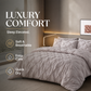 🎁2026 New Arrivals 50% OFF💥Bedsure Soft Pintuck Duvet Set