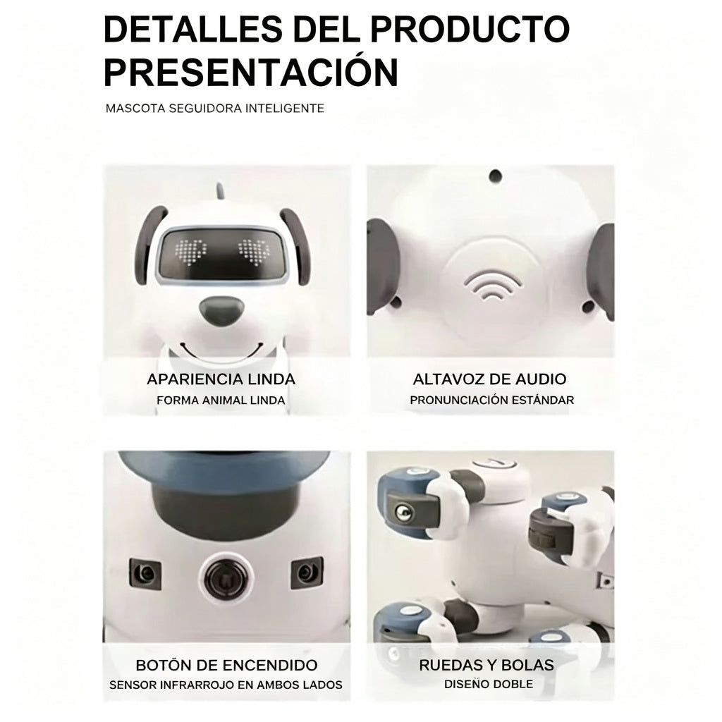 ⏳🔥¡50 % DE DESCUENTO POR TIEMPO LIMITADO! ⏰ Juguete robot para perro controlado a distancia para niños