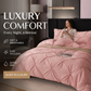 🎁2026 New Arrivals 50% OFF💥Bedsure Soft Pintuck Duvet Set