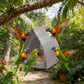 🔥【1° Más Vendido】📢📢¡60 % DE DESCUENTO! ⏰Comedero colgante para pájaros con techo para el jardín