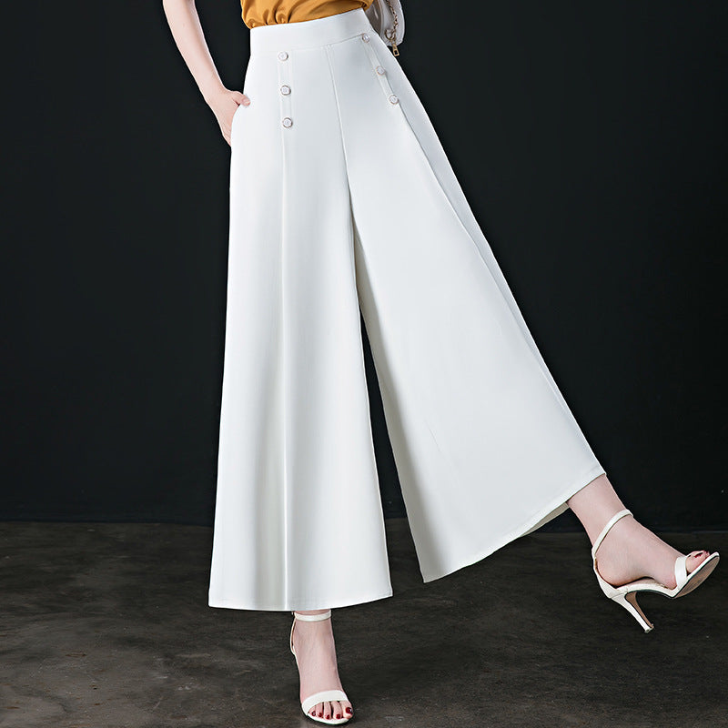 🔥 ¡50% DE DESCUENTO! Pantalones Anchos Plisados – Cómodos, Elegantes y Súper Frescos ✨👖
