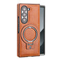 Funda magnética de cuero PU de lujo con soporte para Samsung Z Fold & Z Flip